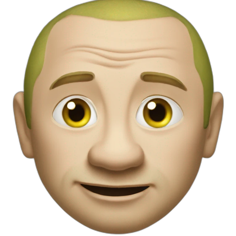 Putin as shrek emoji