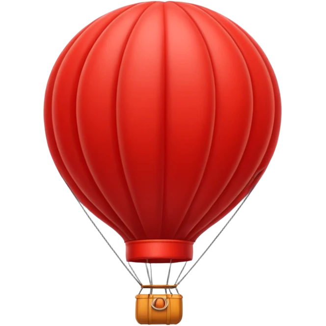 Globo aerostático  emoji
