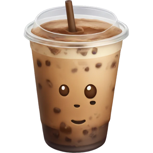 iced coffee emoji