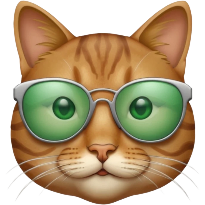 Cat wearing sunglasses emoji