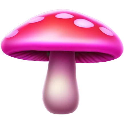 neon pinket pilz emoji