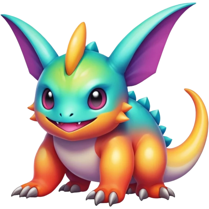 Epic legendary detailed gradients aesthetic-Fakémon-creature emoji