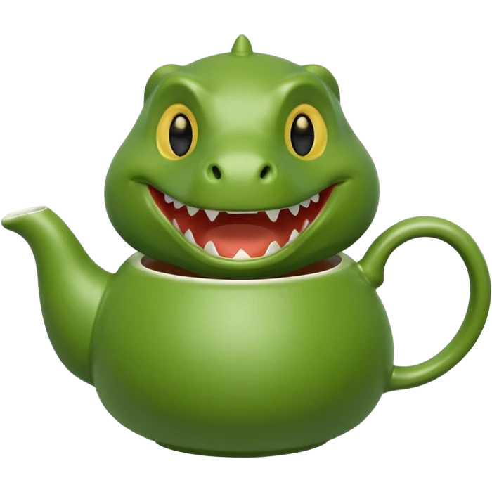 Tea Rex emoji