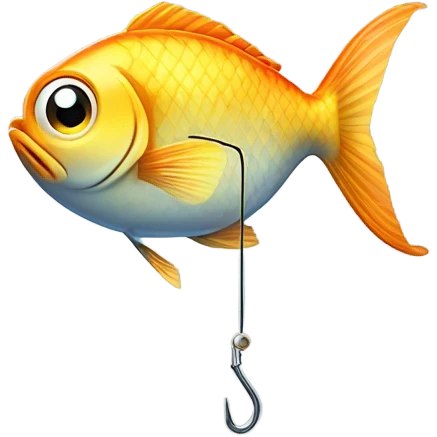 a fish fishing  emoji