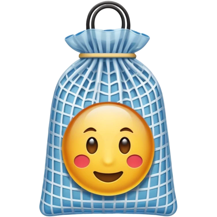 net bag,  mesh storage bag emoji
