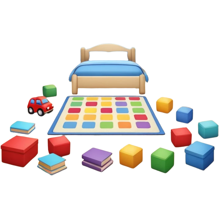 Clean kid room emoji