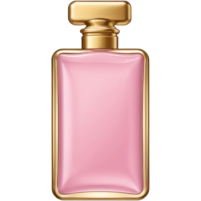 A light pink chocolate bar shaped perfume bottle   emoji