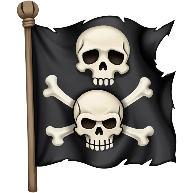 Black flag  emoji