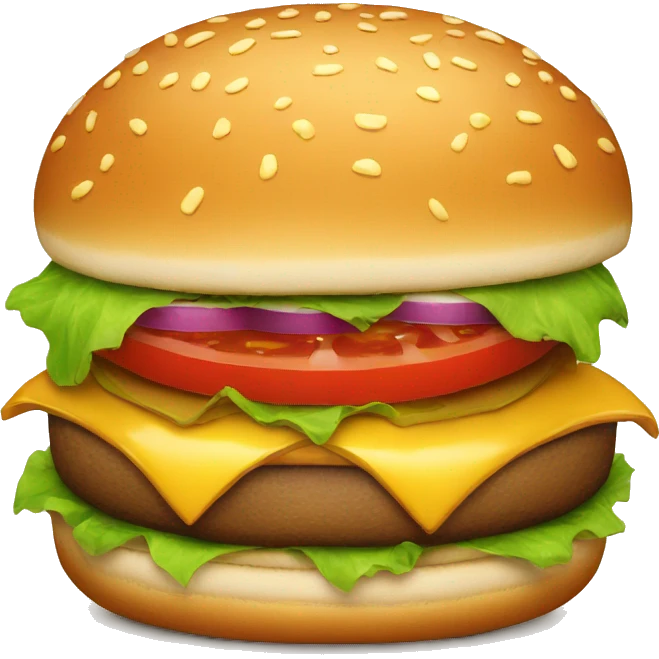 burger emoji