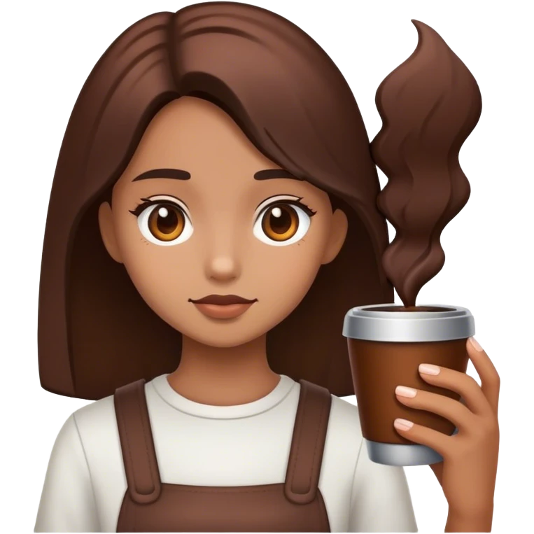 Girl moka emoji