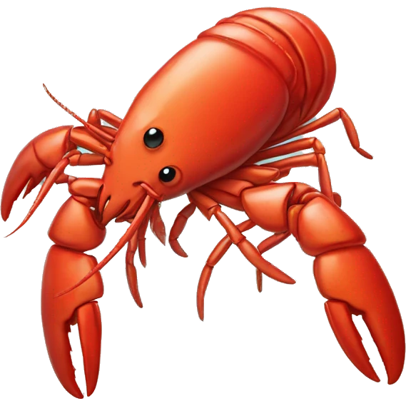 Lobsters in love emoji