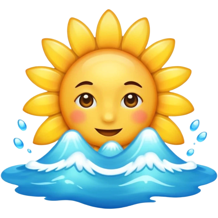 sunny day emoji