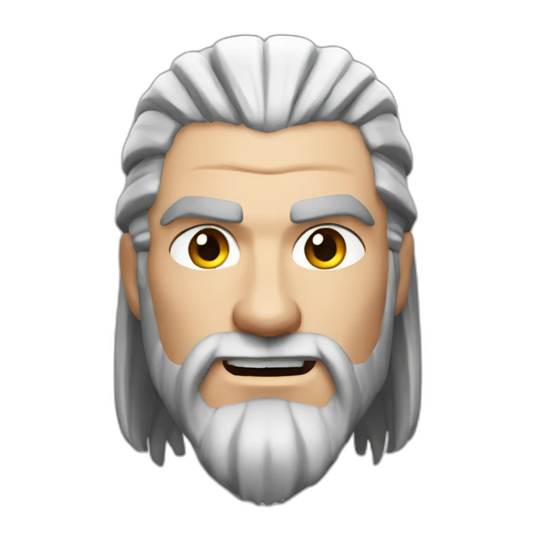 Geralt of Rivia emoji