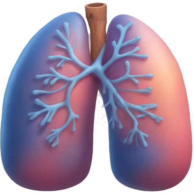 Lungs and a bang emoji