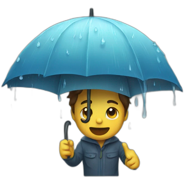 Rain emoji
