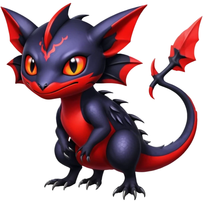 Shiny Epic Badass Gothic Noibat-Salandit-Litten-Hybrid emoji
