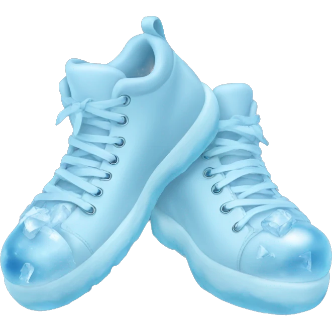 ice effec shoes  emoji