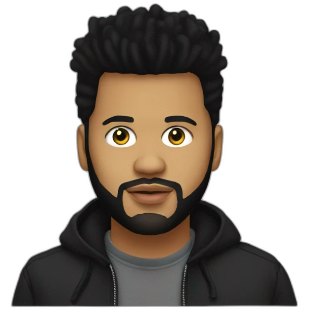 The weeknd emoji