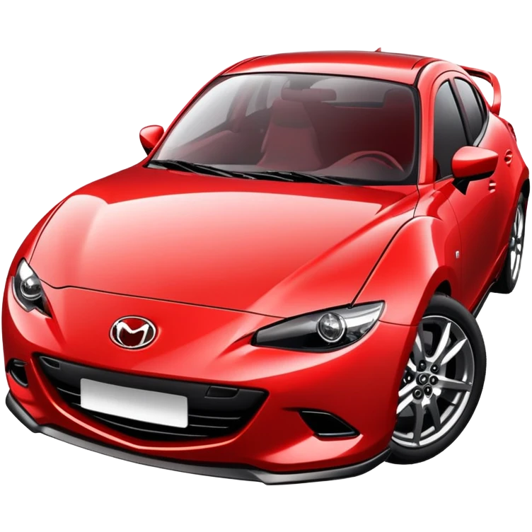 red mazda emoji