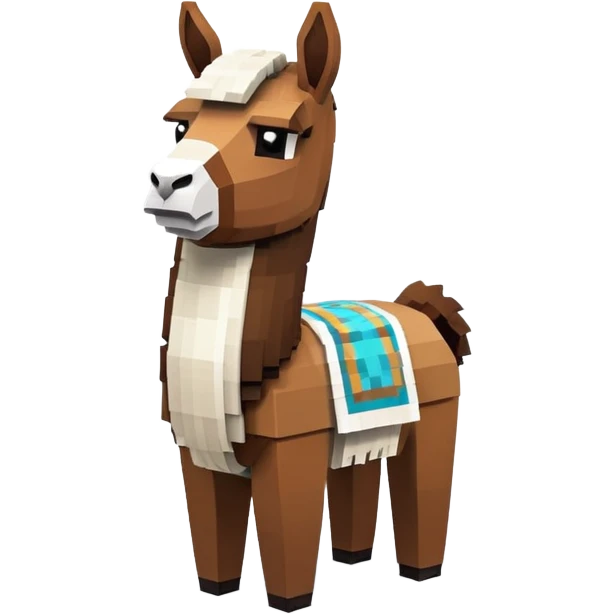 Minecraft llama emoji