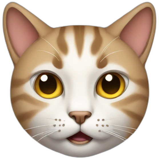 Cat annoyed emoji