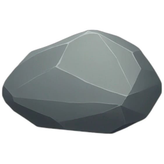 Rock from Pokémon emoji