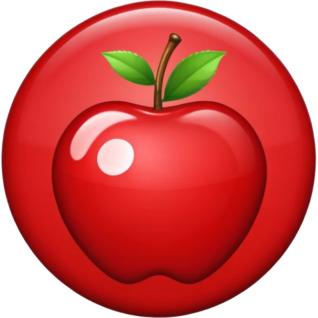 Cherry bomb logo emoji