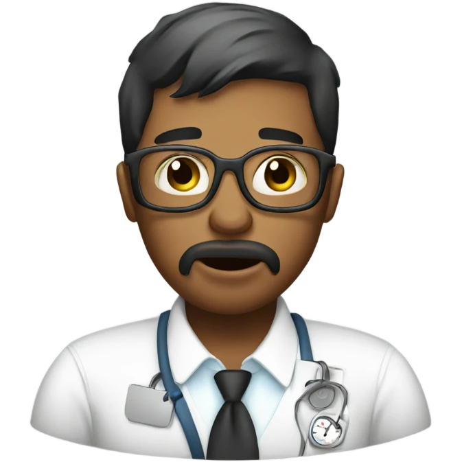 Working from home sick emoji