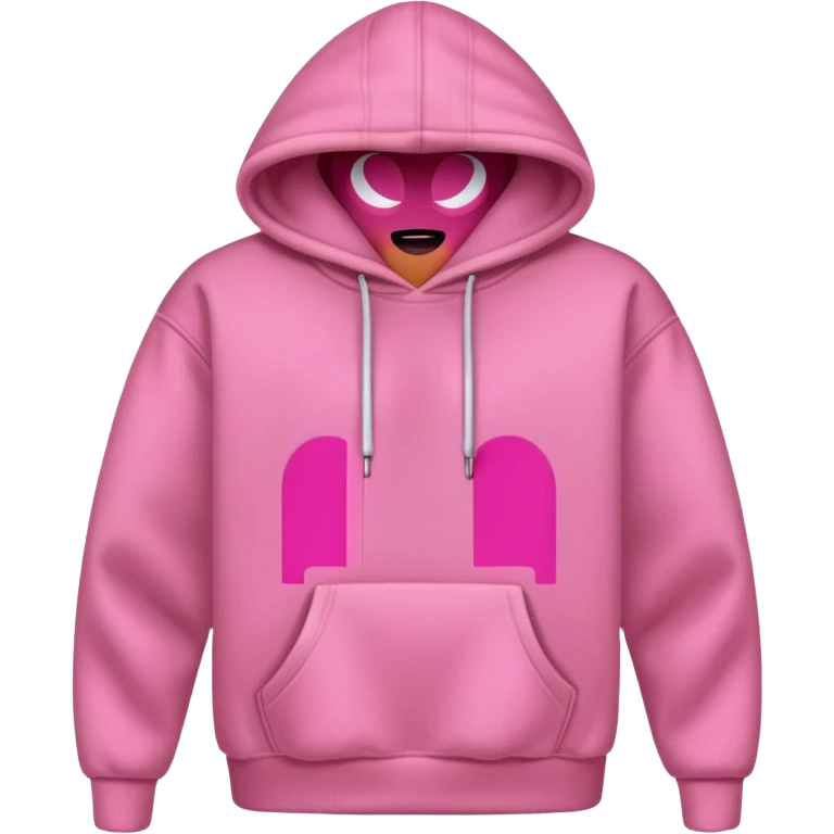 Pink hoodie emoji