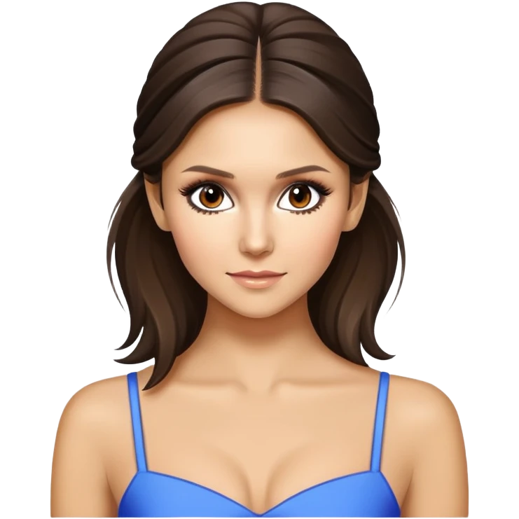 nina dobrev  emoji
