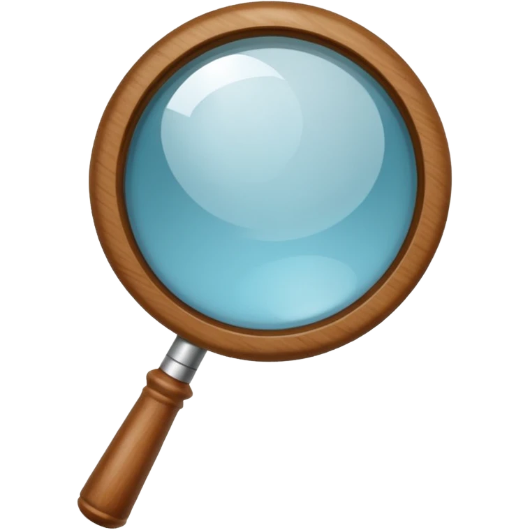 Magnifier emoji