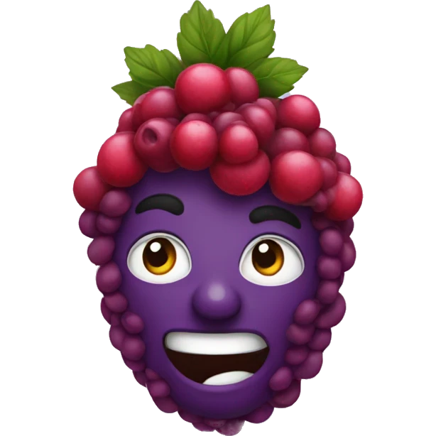 Eine Brombeere emoji