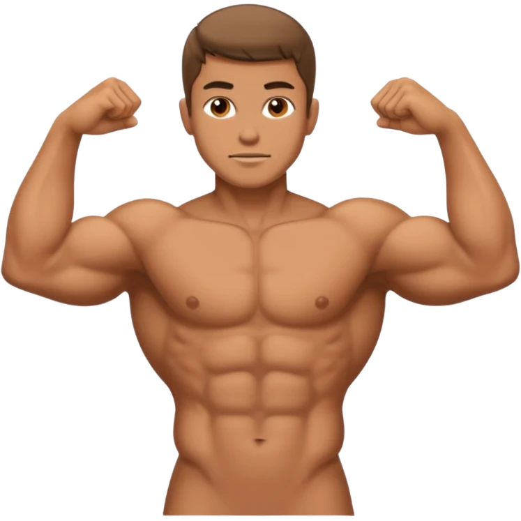 Naked male emoji