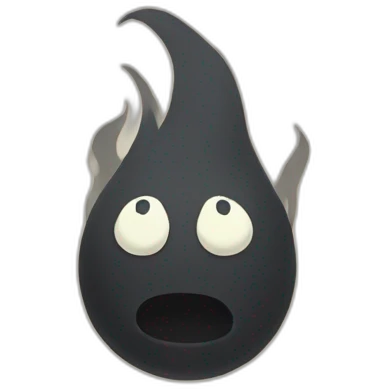 Soot Spirit (Ghibli) (iOS style) emoji