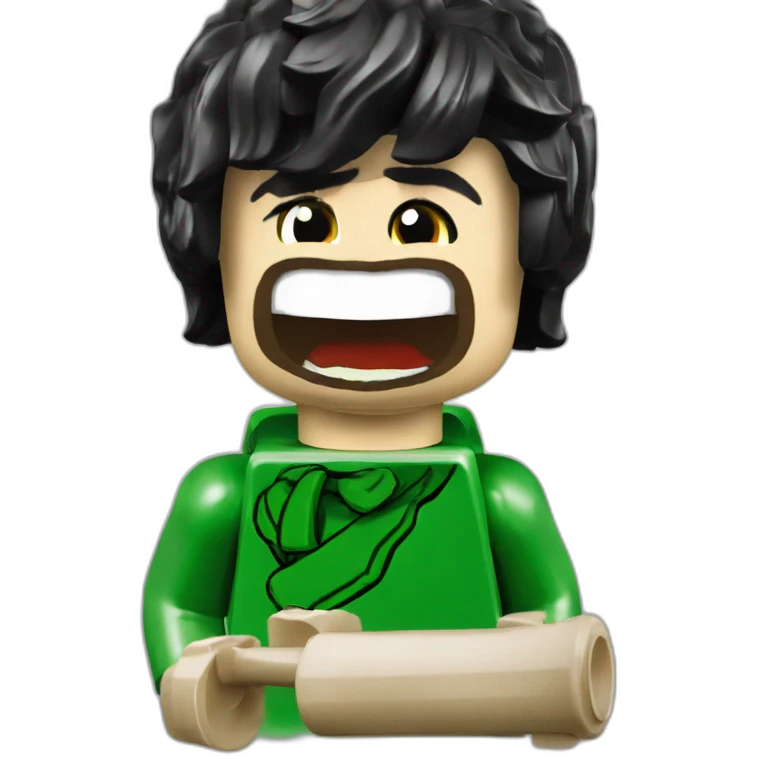 lego ninjago lloyd eating emoji
