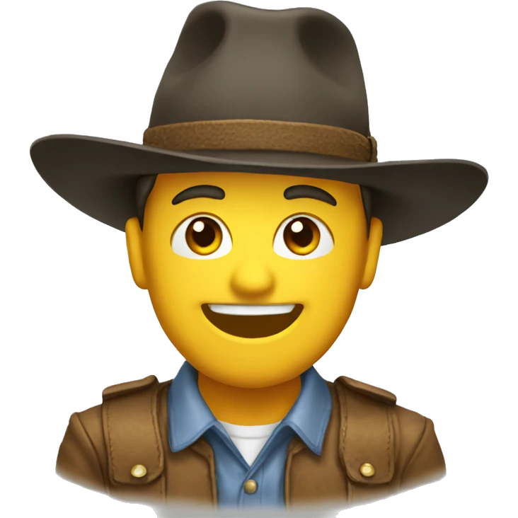 Country hat emoji