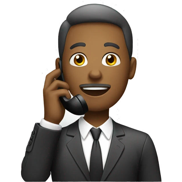 Phone call emoji