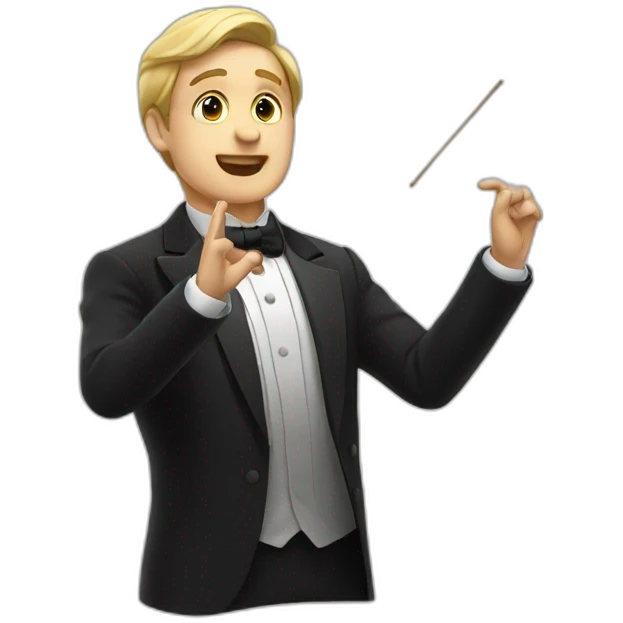 conducting emoji