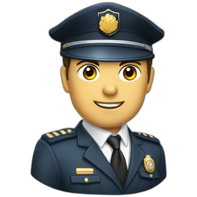 Agent du bureau de sécurité Imperial emoji