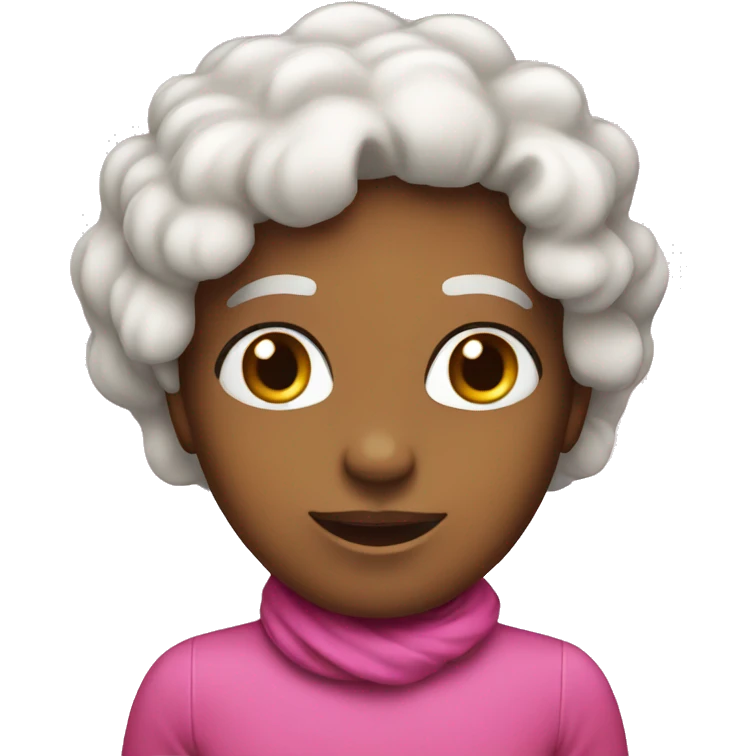 pink christmas emoji