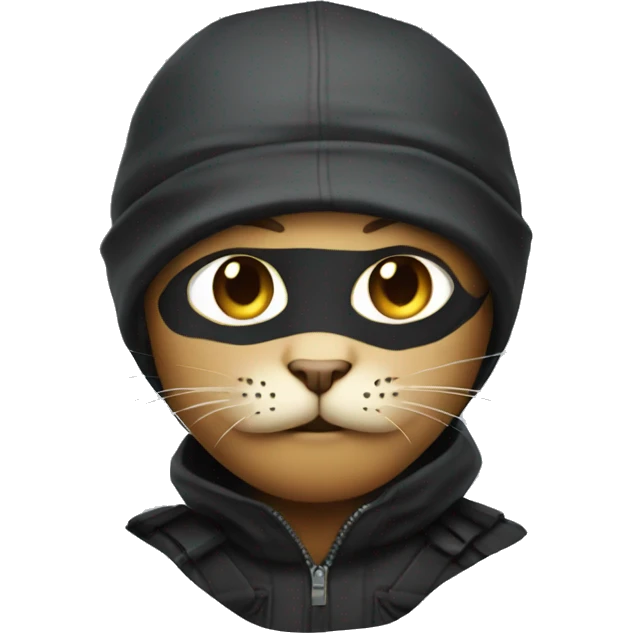 Cat robber emoji