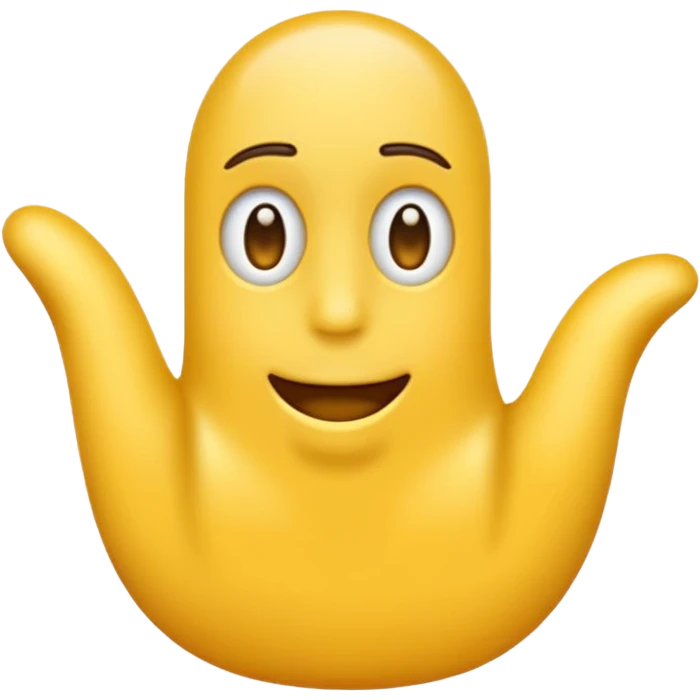 Thumb emoji but the thumb is four times in length emoji