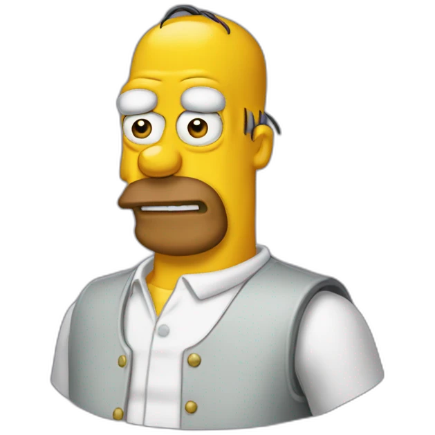 homer simspon bouré emoji