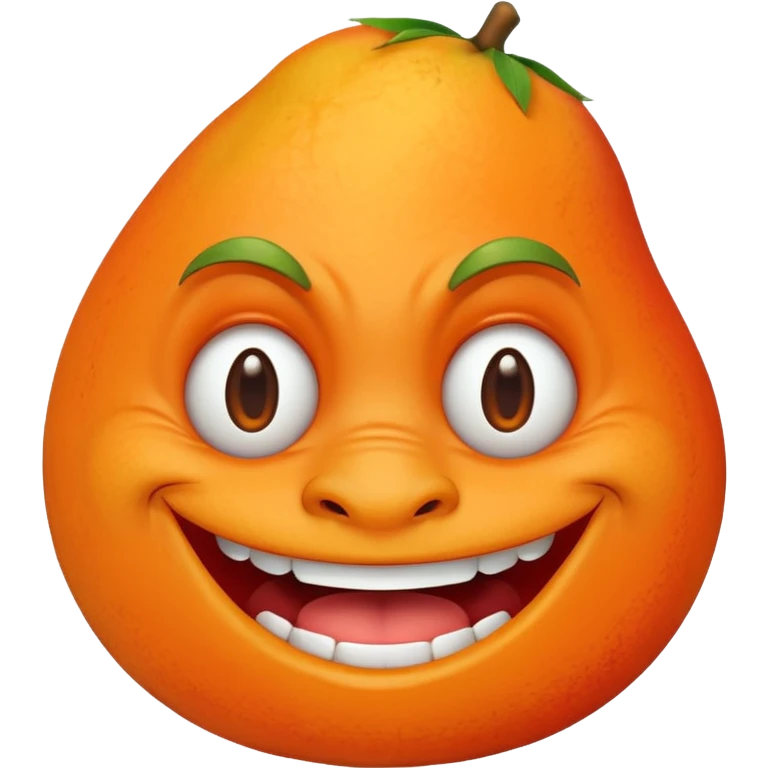 Mango troll face emoji