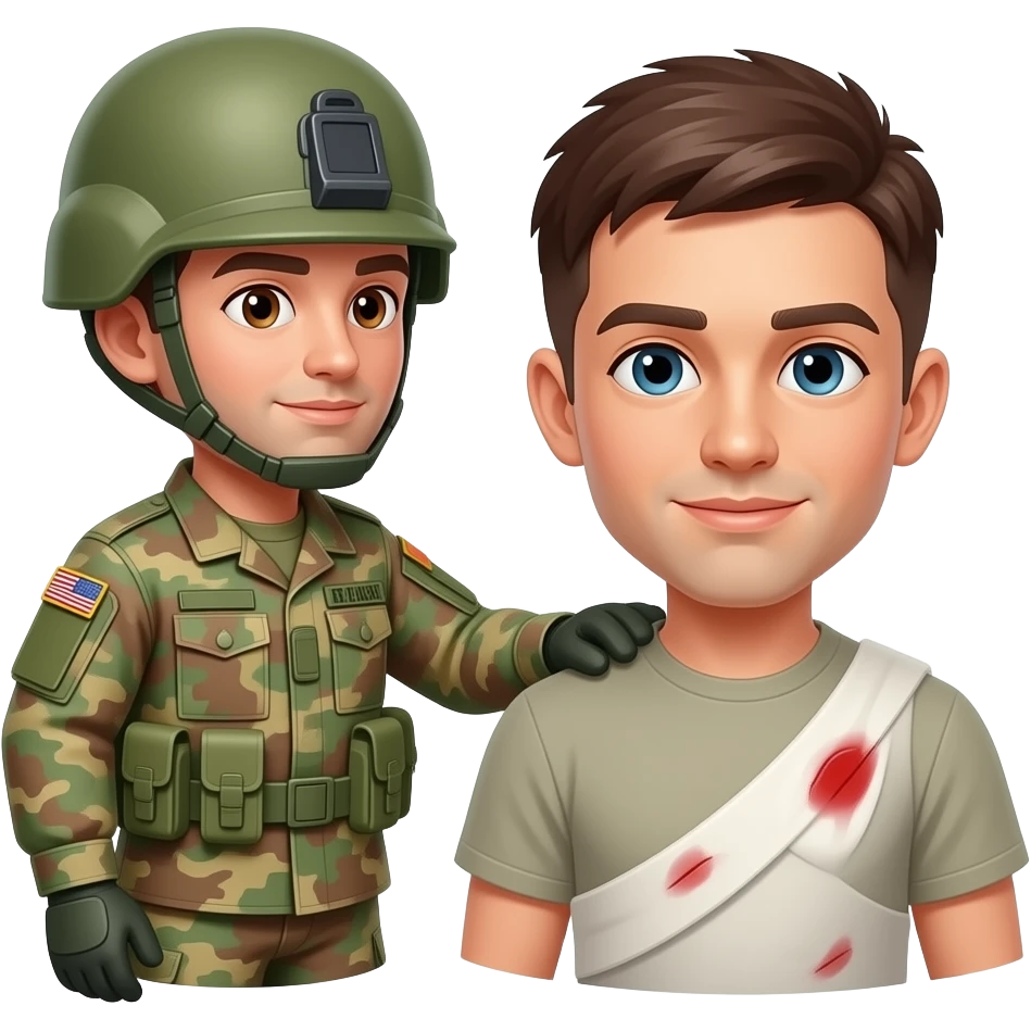 acknowledged by Army soldier emoji