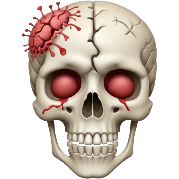 اسکلتی که مغزش میترکد emoji