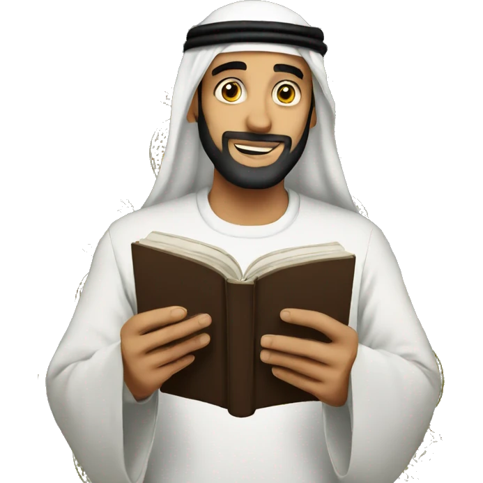 Arab Reading quran emoji
