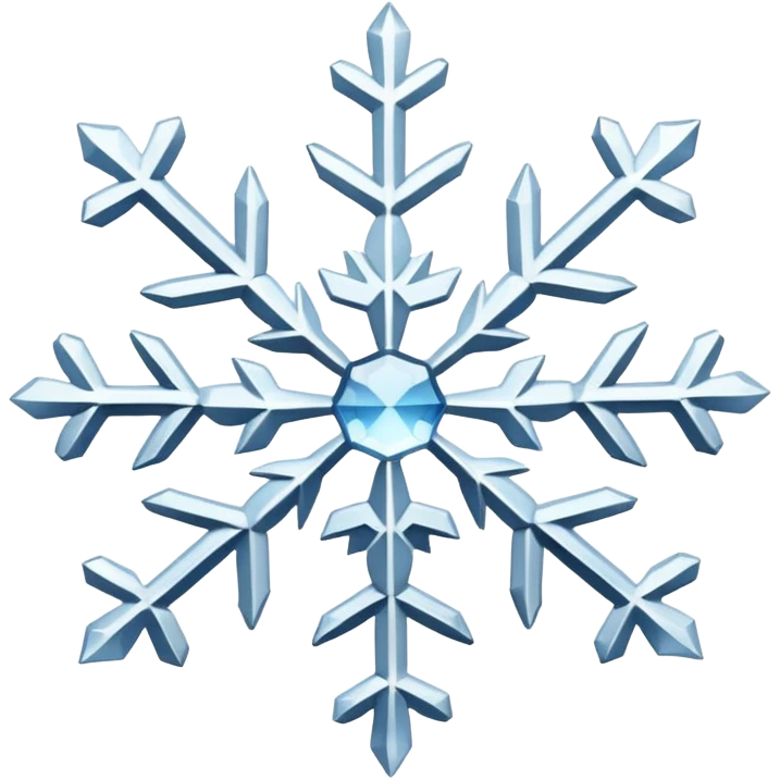 snowflake emoji