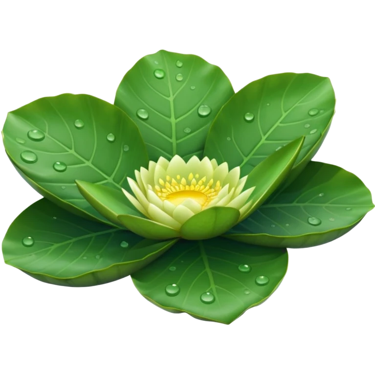 giant water lily leaf emoji