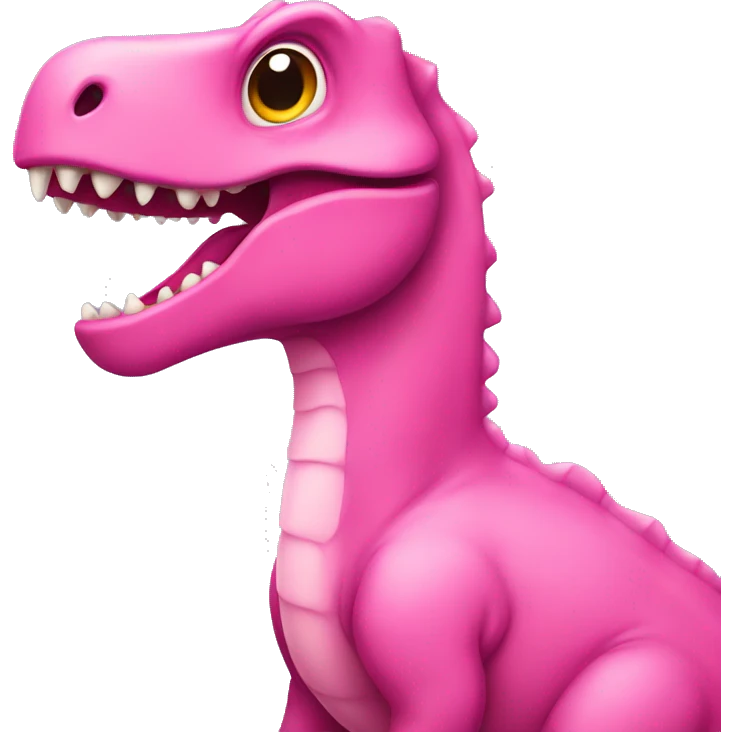 Pink dinosaur  emoji